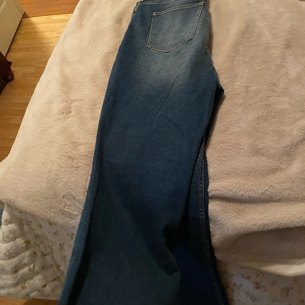 Free People Dark Wash Flare Jeans